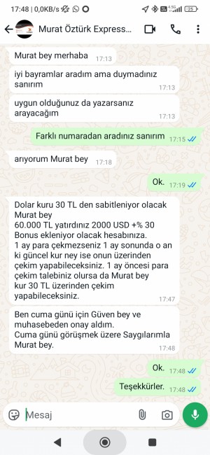 Express Global Investmen Forex Şirketi Dolandırıcı