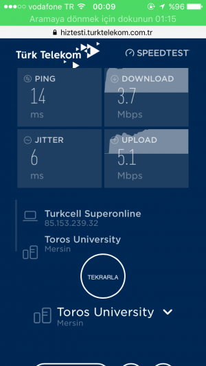 Turkcell Superonline 24 Mbps İnternet Kullanıyorum Vaat Aldım Hız 1.8-3.4
