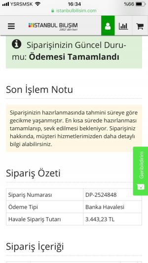 İstanbul Bilişim Ücret İadesi İçin Müşteri Hizmetlerine Ulaşamıyorum.