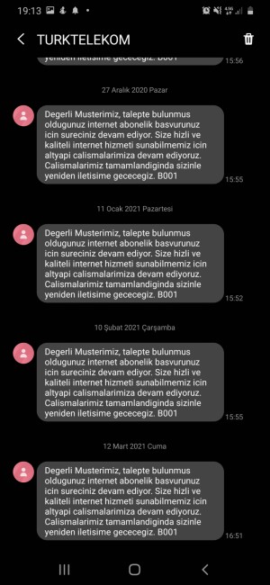 Türk Telekom Alt Yapı Sorunu