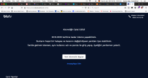 Blutv Onayimi Almadan Aboneligi 1 Yil Uzatmis!