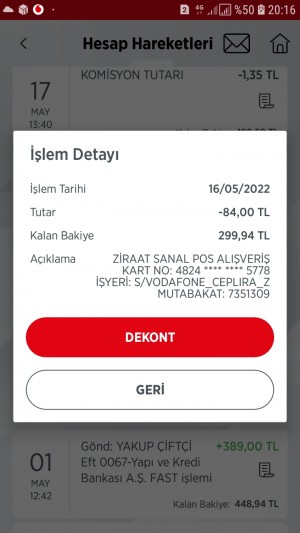 Vodafone Yanımda Uygulaması