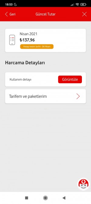 Vodafone Faturam Durup Dururken Yükseldi