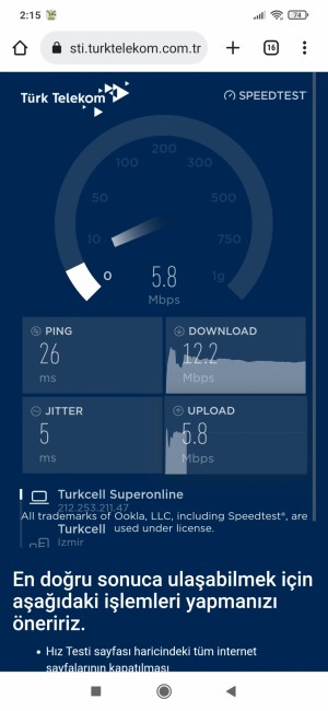 Turkcell Superonline Hız Sorunu