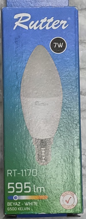 İglo Bilişim Firmasına Ait Rutter Marka Ampulde Meydana Gelen Sorun