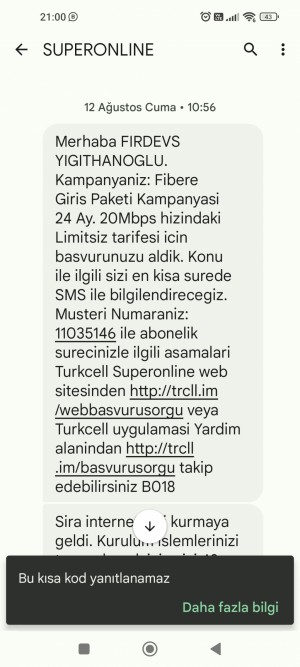 Turkcell Superonline Müşteri Hizmetleri