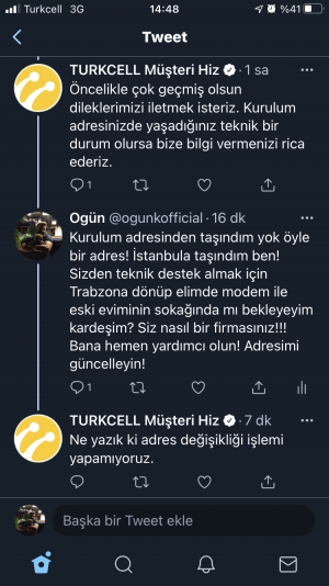 Turkcell Superonline Çözüm Sunmuyor! Teknik Servis Göndermiyor!