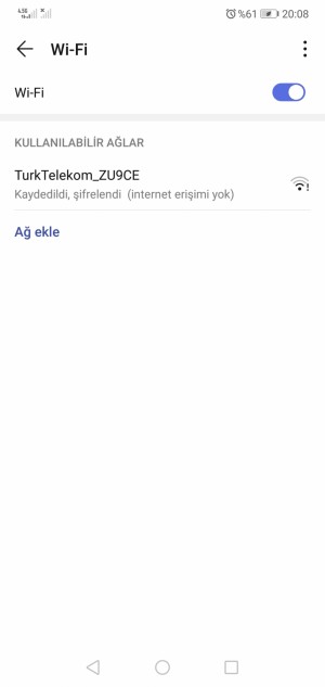 Türk Telekom Wifi İnterneti Yok